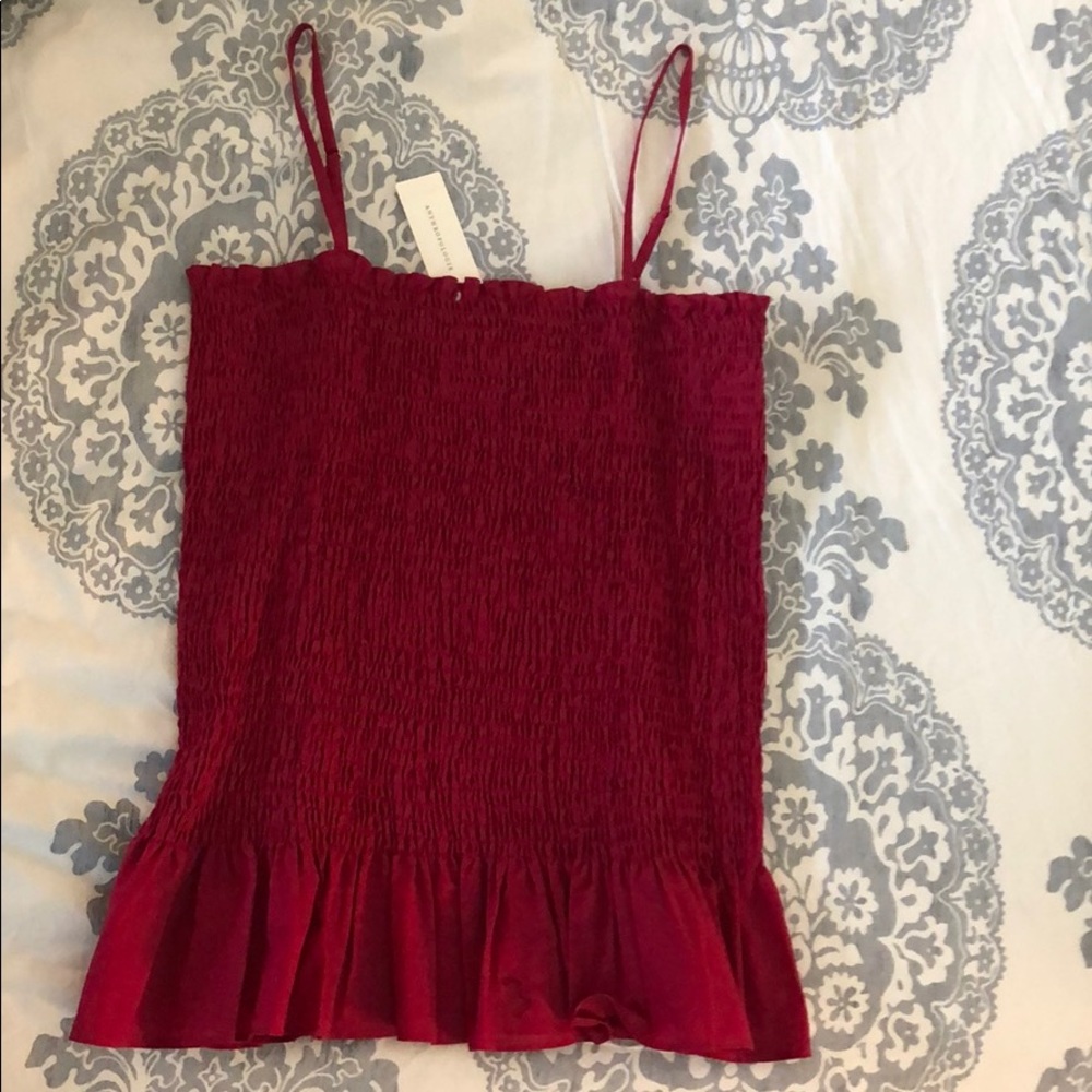 NWT Pink/magenta Anthropologie Top